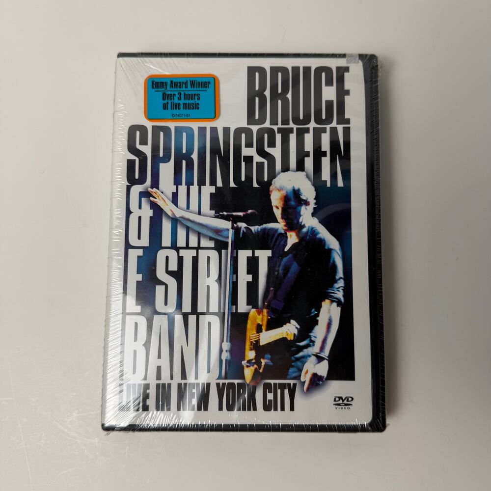 Bruce Springsteen & The E Street Band Live in New York City DVD Sealed